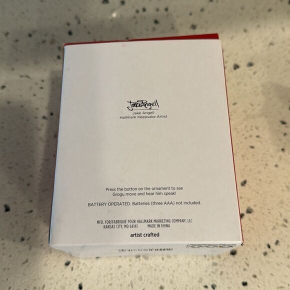 Star Wars The Mandalorian GROGU Greetings Hallmark 2022 Sound & Motion Ornament - Picture 9 of 12